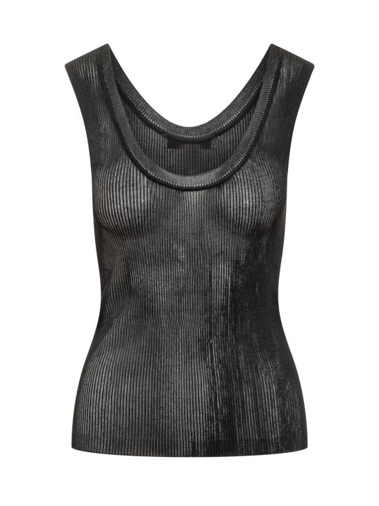  주카 민소매 티셔츠 J3911012123 003 NERO