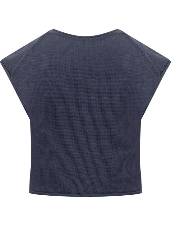  겐조 스웨터 FE52PU4683BM 77 BLUE NUIT - KENZO