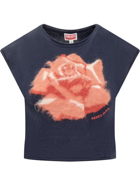  겐조 스웨터 FE52PU4683BM 77 BLUE NUIT