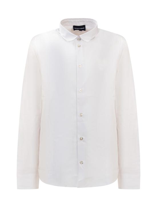  [키즈] 엠포리오 아르마니 셔츠 8N4C091N06Z 0100 BIANCO OTTICO