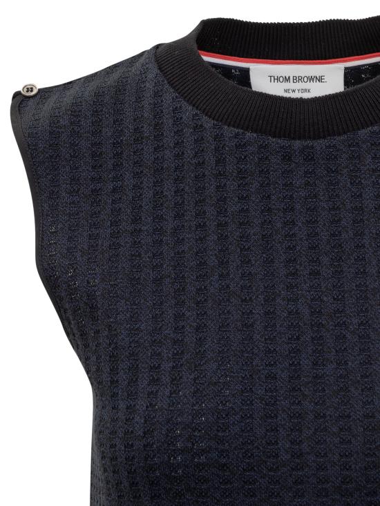  톰브라운 민소매 티셔츠 FJV022AJ0133 415 NAVY - THOM BROWNE