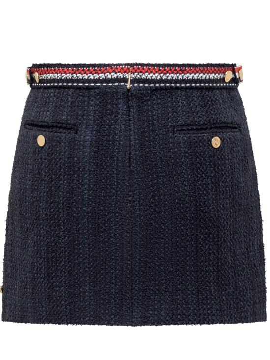 24FW 톰브라운 숏 스커트 FGCA04AF0721 415 NAVY - THOM BROWNE