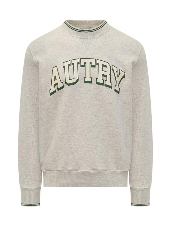 24FW 오트리 긴팔 티셔츠 SWPM 03H1 WH GRN