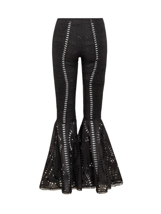  챠로 루이즈 이비자 스트레이트 팬츠 243502 BLACKSAMOA BLACK SAMOA - CHARO RUIZ IBIZA