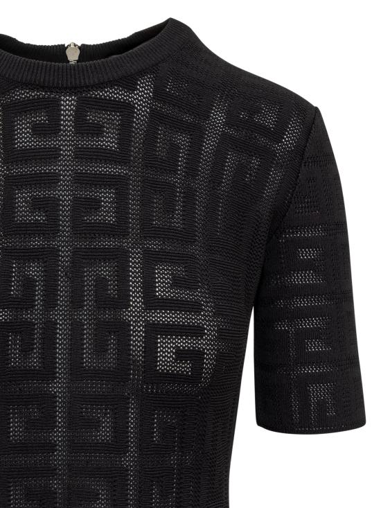 24FW 지방시 미디 원피스 BW21DJ4ZA4 001 BLACK - GIVENCHY