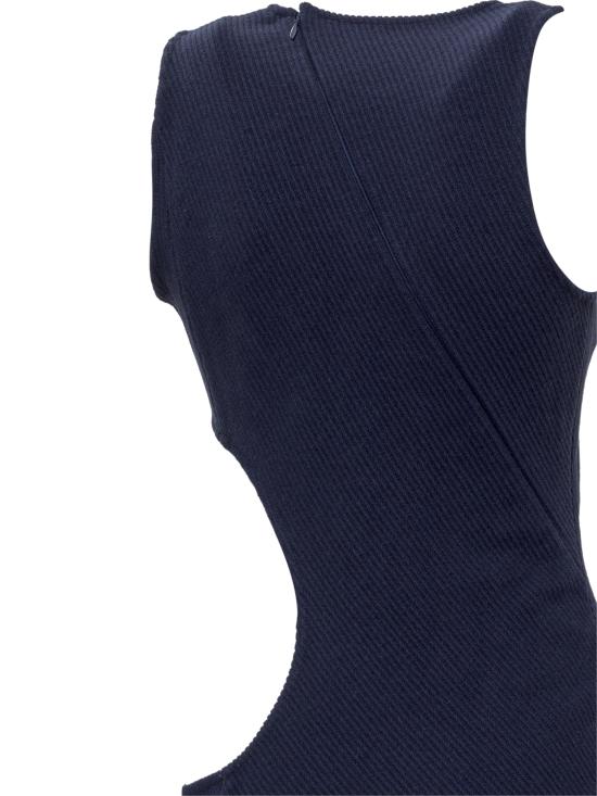  오프화이트 미디 원피스 OWDB273F20FAB0014500 4500 BLU - OFF WHITE