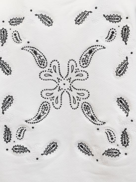  오프화이트 긴팔 티셔츠 OWBA055S24FLE002 0101 WHITE - OFF WHITE