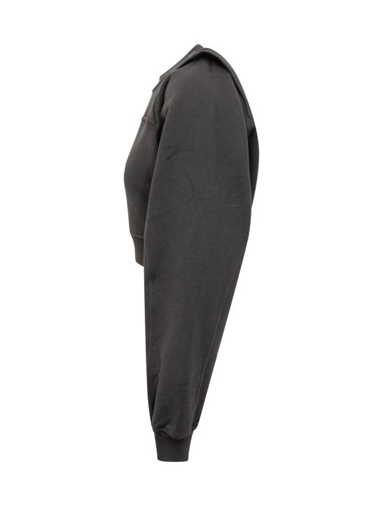  오프화이트 긴팔 티셔츠 OWBA071F23JER001 1001 BLACK WHITE - OFF WHITE