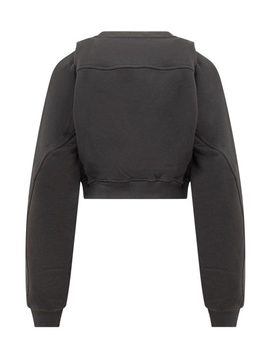  오프화이트 긴팔 티셔츠 OWBA071F23JER001 1001 BLACK WHITE - OFF WHITE