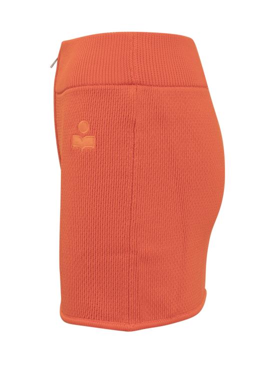  이자벨마랑 숏 스커트 23AJU0102FAA3L62E 70VE VERMILLON - ISABEL MARANT