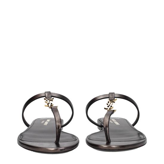 25FW 생로랑 뮬/슬리퍼 7760810NLDD2121 - SAINT LAURENT