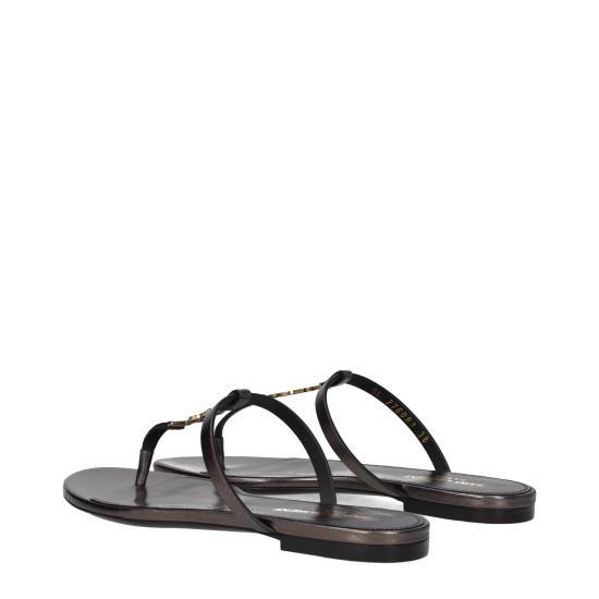 25FW 생로랑 뮬/슬리퍼 7760810NLDD2121 - SAINT LAURENT