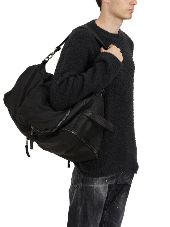 25FW 조르지오 브라토 백팩 IBS25S3002VBRUSHNERO Black - GIORGIO BRATO