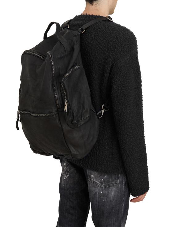 25FW 조르지오 브라토 백팩 IBS25S3002VBRUSHNERO Black - GIORGIO BRATO