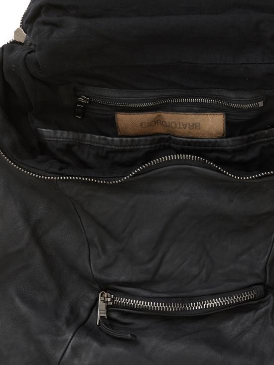 25FW 조르지오 브라토 백팩 IBS25S2400VBRUSHNERO Black - GIORGIO BRATO