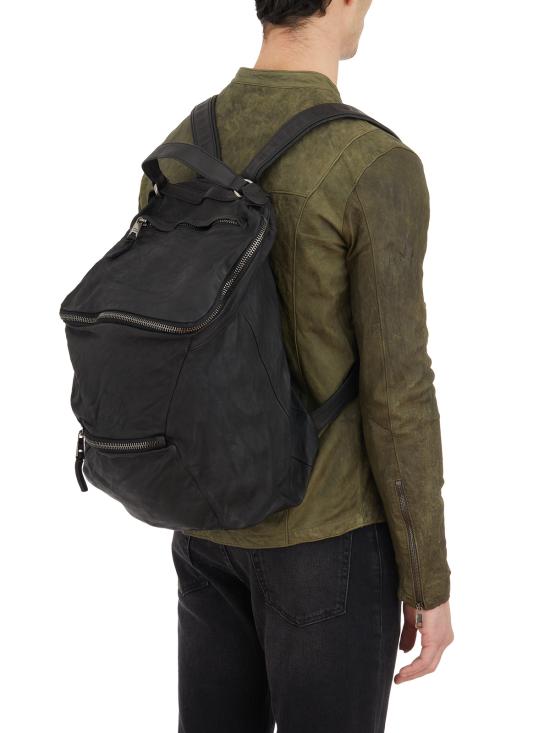 25FW 조르지오 브라토 백팩 IBS25S2400VBRUSHNERO Black - GIORGIO BRATO