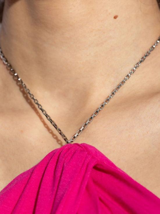 24FW 디 아티코 미디 원피스 247WCW121 J045698 Fuchsia - THE ATTICO