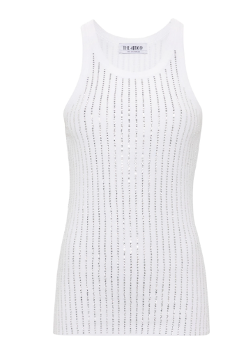 24FW 디 아티코 민소매 티셔츠 247WCT276 J050R480 - THE ATTICO