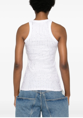 24FW 디 아티코 민소매 티셔츠 247WCT276 J050R480 - THE ATTICO