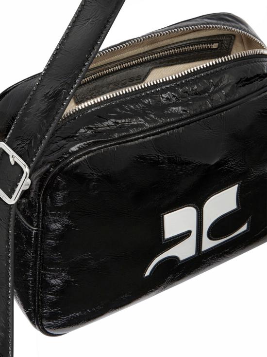 26SS 쿠레쥬 숄더백 IPERGSA061CR0049999 Black - COURREGES