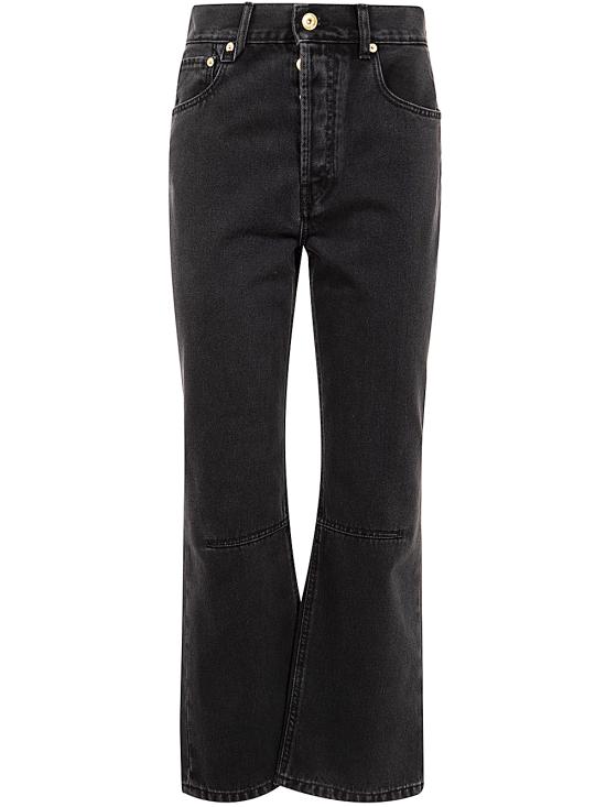 24FW 자크뮈스 데님 팬츠 241DE035 1515 990 BLACK - JACQUEMUS