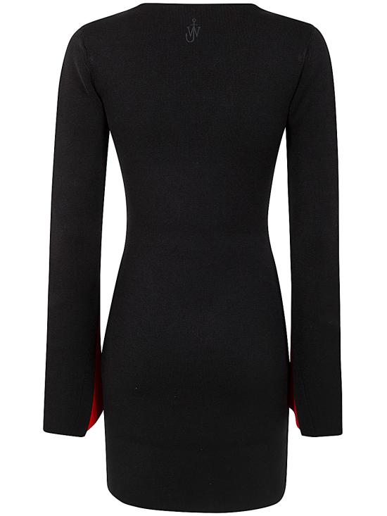  JW앤더슨 숏 원피스 KW1229 YN0309 999 BLACK - JW ANDERSON