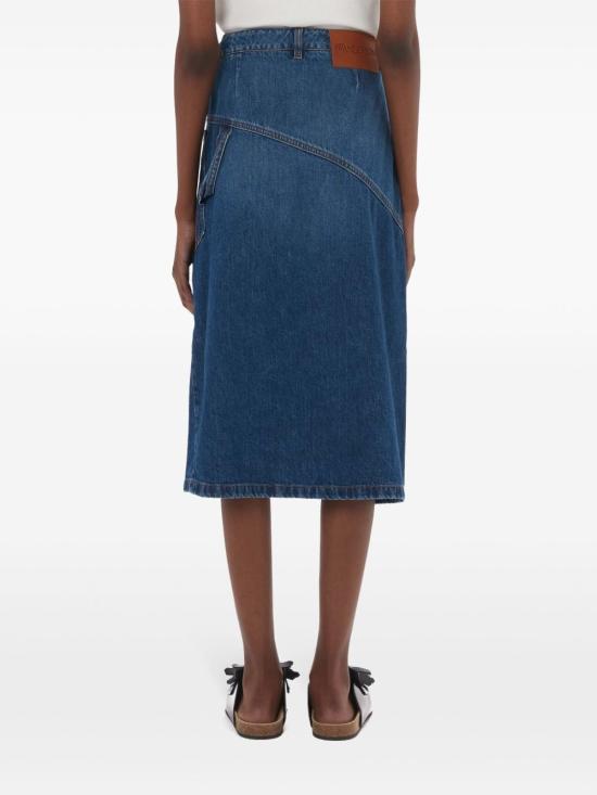  JW앤더슨 데님 스커트 DK0023 PG1164 804 LIGHT BLUE - JW ANDERSON