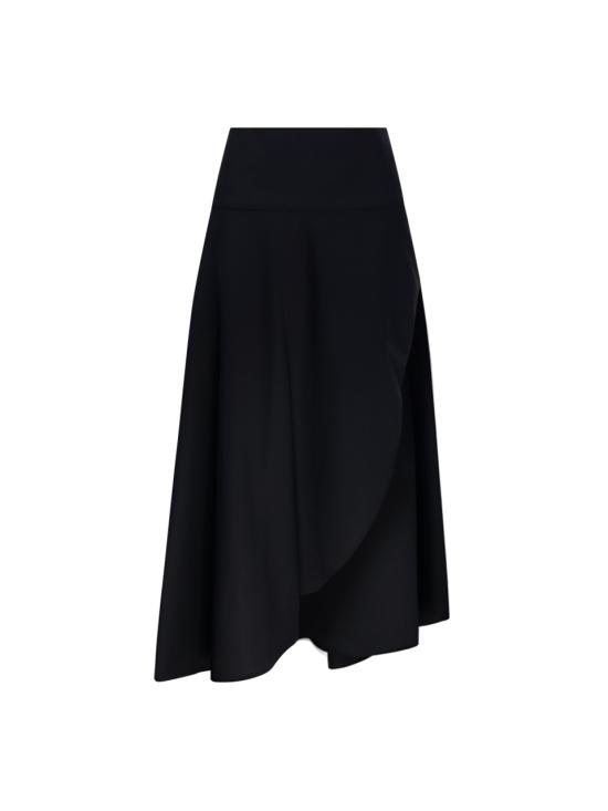 24FW 알라이아 미디 스커트 AA9J05616T615 995 NOIR ALAIA