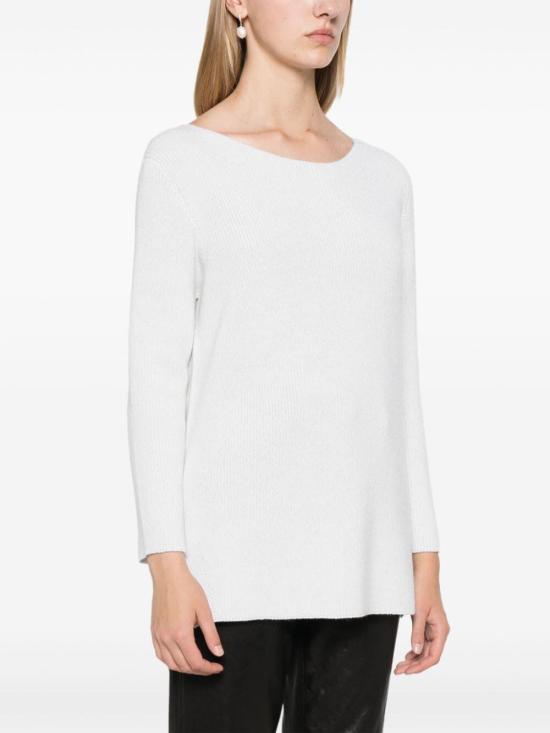  파비아나 필리피 루렉스 긴팔 스웨터 MAD214F073 I962 0142 WHITE - FABIANA FILIPPI