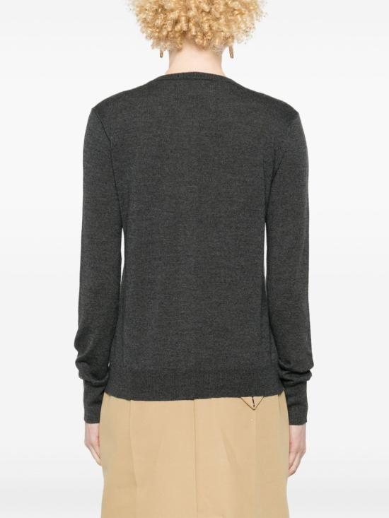  파비아나 필리피 크리스털 장식 가디건 MAD214F377 I931 8186 ANTHRACITE - FABIANA FILIPPI