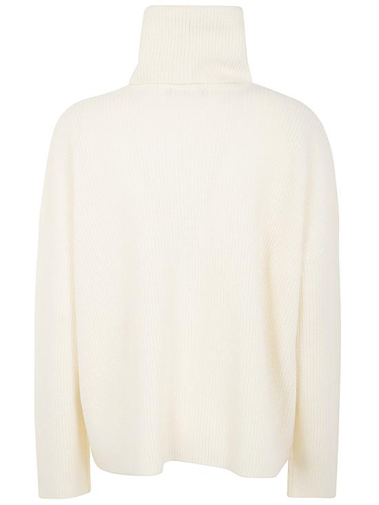 24FW 파비아나 필리피 터틀넥 MAD214F058 I916 0142 WHITE - FABIANA FILIPPI