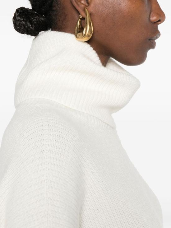 24FW 파비아나 필리피 터틀넥 MAD214F058 I916 0142 WHITE - FABIANA FILIPPI