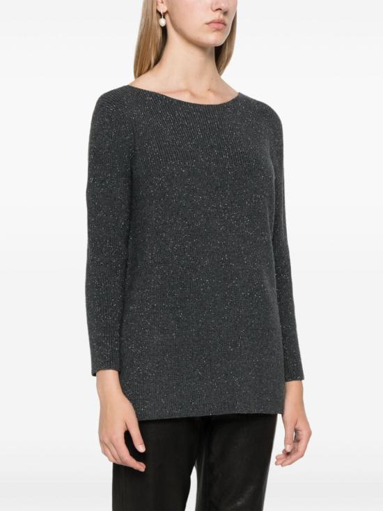  파비아나 필리피 루렉스 긴팔 스웨터 MAD214F073 I962 8186 ANTHRACITE - FABIANA FILIPPI