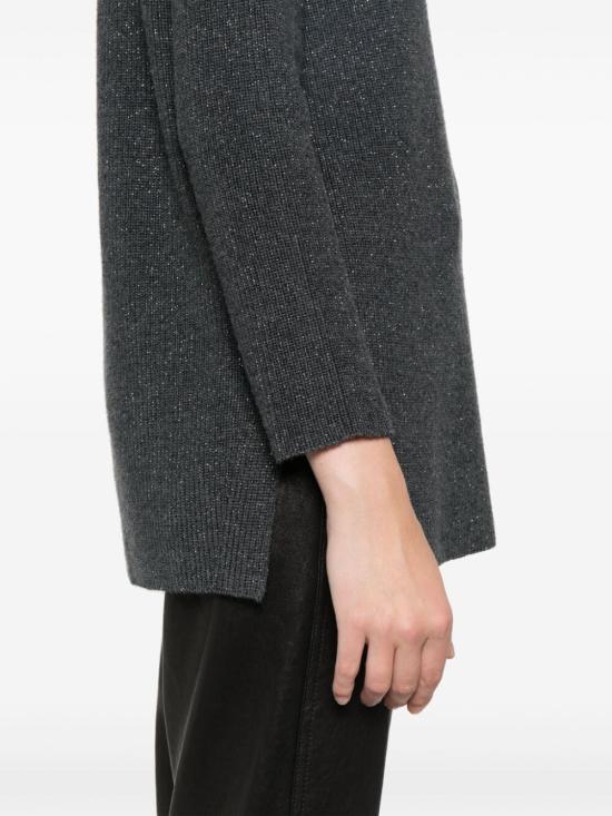  파비아나 필리피 루렉스 긴팔 스웨터 MAD214F073 I962 8186 ANTHRACITE - FABIANA FILIPPI