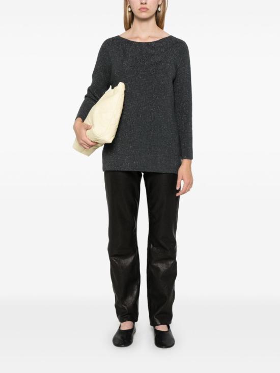  파비아나 필리피 루렉스 긴팔 스웨터 MAD214F073 I962 8186 ANTHRACITE - FABIANA FILIPPI
