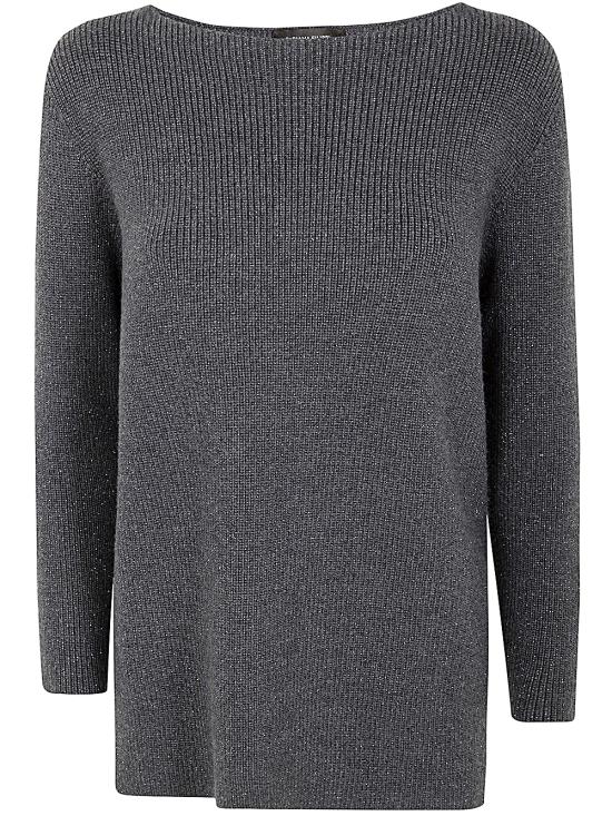  파비아나 필리피 루렉스 긴팔 스웨터 MAD214F073 I962 8186 ANTHRACITE