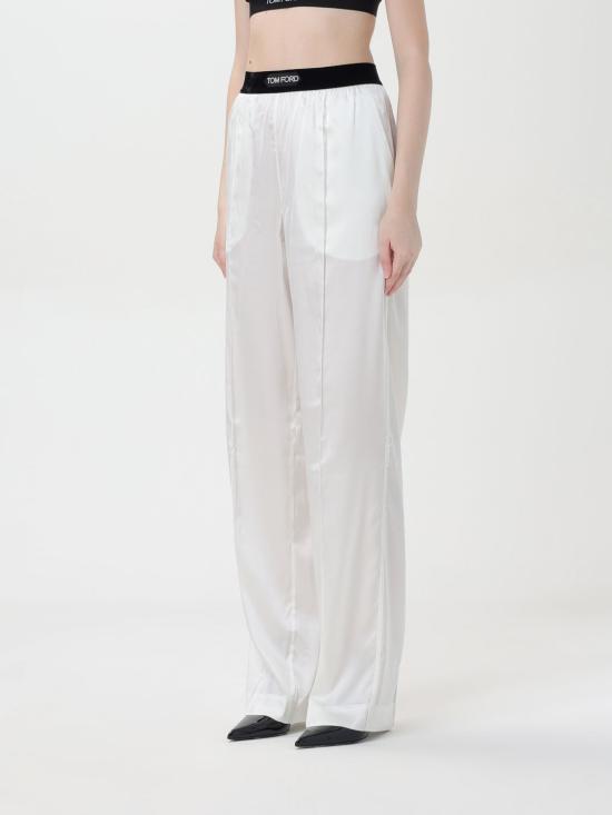 24FW 톰포드 스트레이트 팬츠 PAW397FAX881 AW013 Beige - TOMFORD