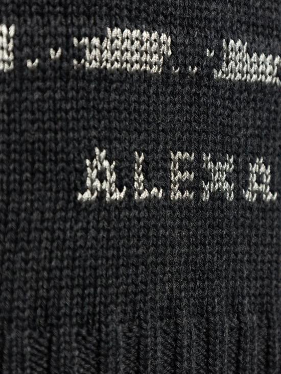  알렉산더 맥퀸 / 남성 그래피티 로고 스웨터 626454Q1WZL1291 CHARCOAL STEEL BPG - ALEXANDER MCQUEEN