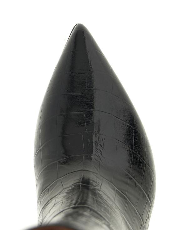 25FW 파리텍사스 부츠 PX503XCOCOCARBONE Black - PARIS TEXAS