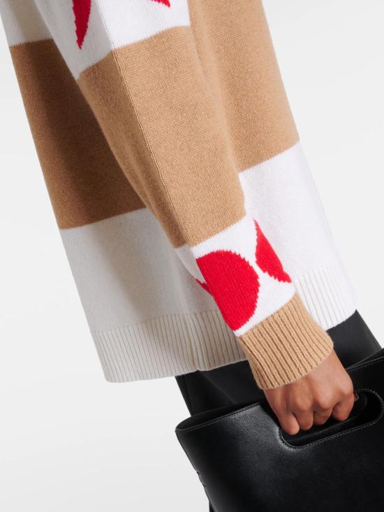  막스마라 긴팔 티셔츠 2421366121650DIRCE 007 CAMMELLO - MAX MARA