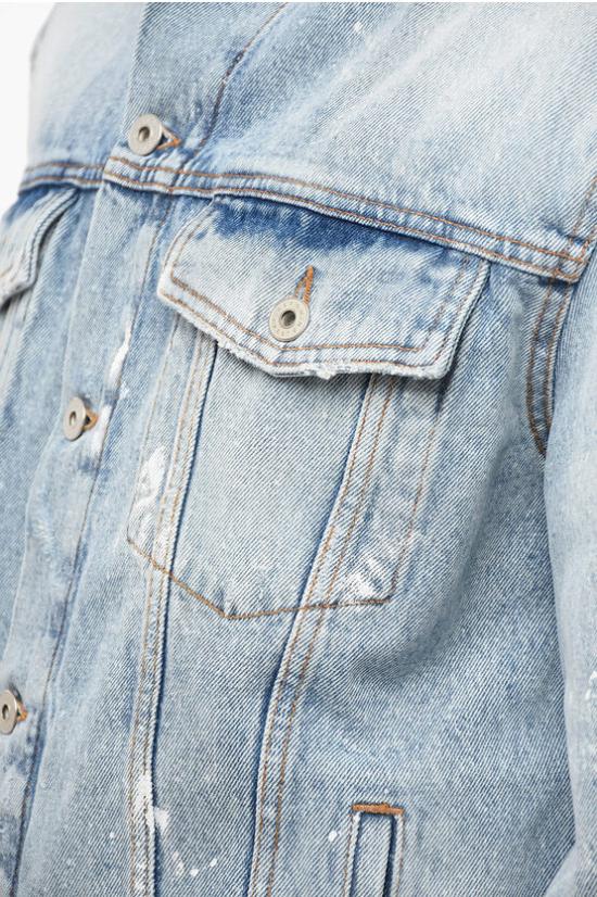  헤론 프레스톤 데님 자켓 HMYE012S23DEN003 4000 Blue - HERON PRESTON