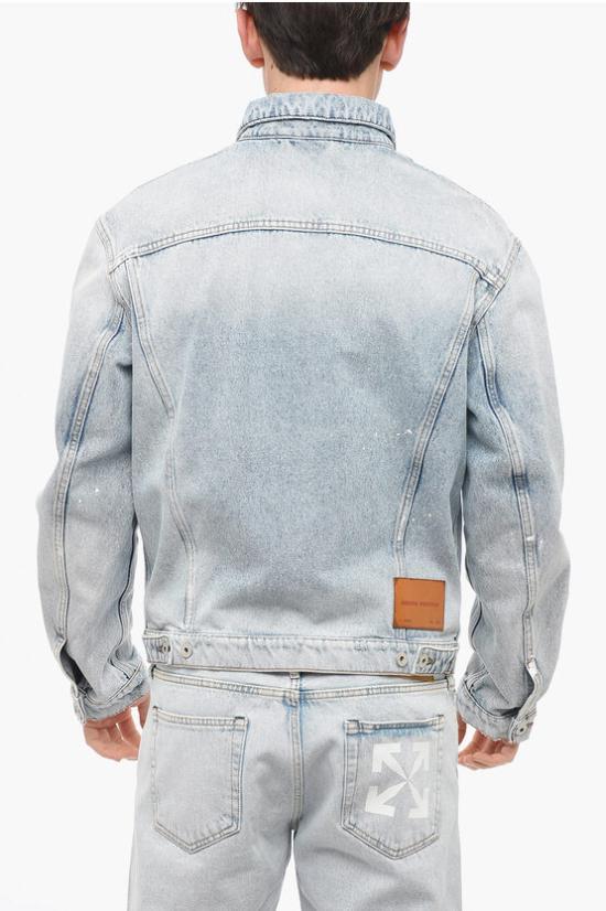  헤론 프레스톤 데님 자켓 HMYE012S23DEN003 4000 Blue - HERON PRESTON