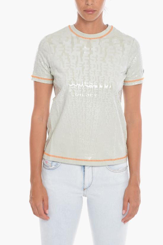  디젤 반팔 티셔츠 A08256 0CCAB 9CR Gray