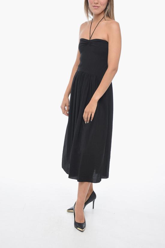  빈스  미디 원피스 V936851590VI 001BLK Black