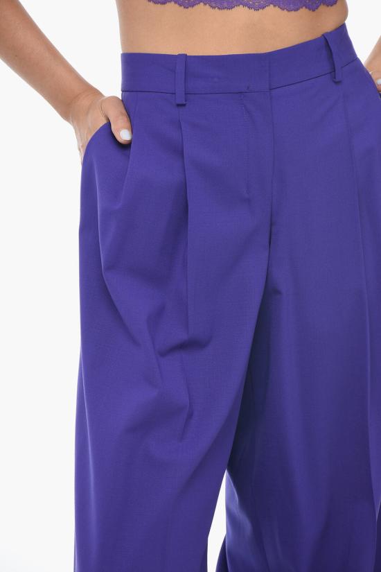  띠어리 스트레이트 팬츠 N0201224HG0 Violet - THEORY