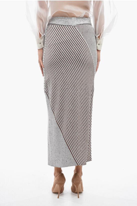  에어론 롱 스커트 SK144 331 202 Brown - AERON