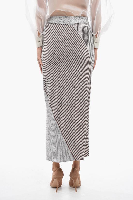  에어론 롱 스커트 SK144 331 202 Brown - AERON