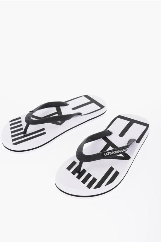  엠포리오 아르마니 뮬/슬리퍼 XCQ004 XK196 F D611 Black White