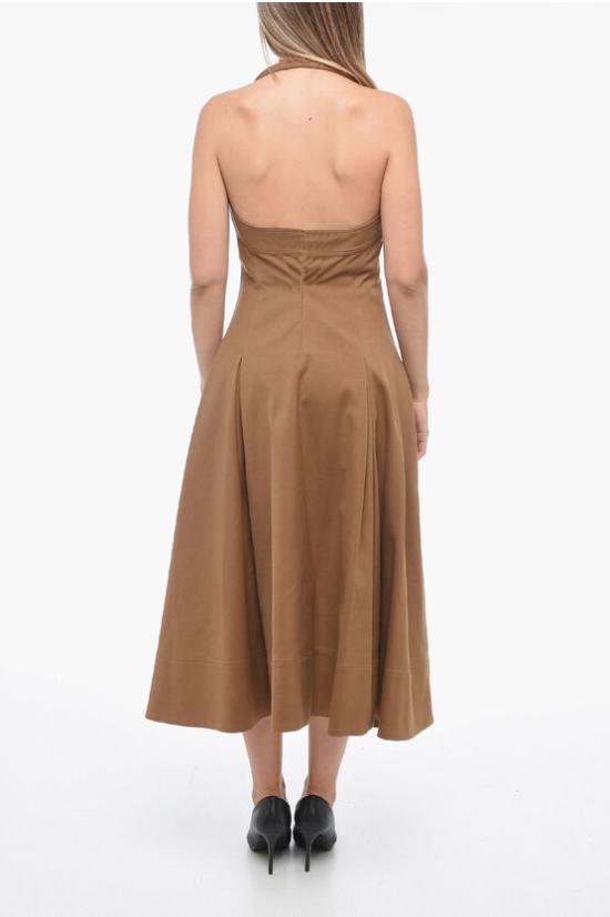  케이트 미디 원피스 53174055W4055 040 Brown - KHAITE