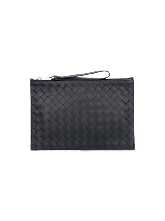 24FW 보테가베네타 클러치/파우치 684509 VCPQ3 8803 Black - BOTTEGA VENETA